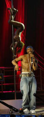 Ja Rule on stage at MOBO awards at London Arena on October 1 2002 - Old Photo 2