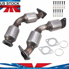 Pair High Flow Catalytic Converter 644029 644030 For 2008-2013 Infiniti G37 3.7l