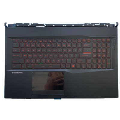 New For MSI GL75 9SE 9SD 9SFK 9SGK Upper Case Palmrest Cover With Red Keyboard