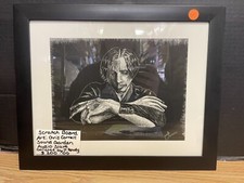 Chris Cornell “Sound Garden Audio Slave” Scratch Board By Janelle Lauren #3989