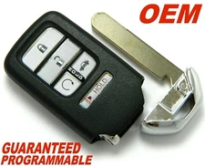 OEM 2018 - 2021 HONDA ACCORD SEDAN REMOTE START SMART KEY FOB 72147-TVA-A21 #2