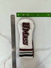 Wood Headcover - Fairway leather UMASS custom order by Robert Mark Golf
