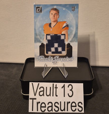 Panini 2024 Donruss Football Bo Nix Rookie Sweaters Mem Rhs-bni Broncos Panini 2024 Donruss Football Bo Nix Rookie Sweaters Mem Rhs-bni Broncos