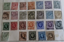 GB King George V Collection of Used Stamps from 1924-26 & 1934-36 Good Post Mks