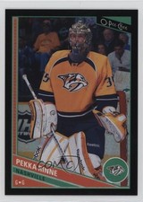 2013-14 O-Pee-Chee Black Rainbow Foil 47/100 Pekka Rinne #330 0c3