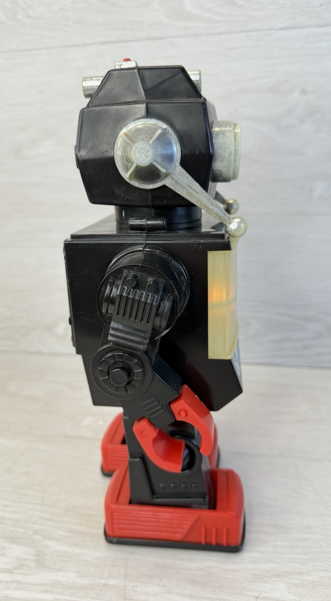 Robot Vintage Made In Hong-Kong, Robot Saturne, Bien Lire L'annonce