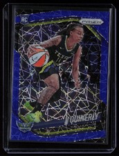 2025 Panini Prizm WNBA Blue Velocity Prizms JJ Quinerly #95 Dallas Wings
