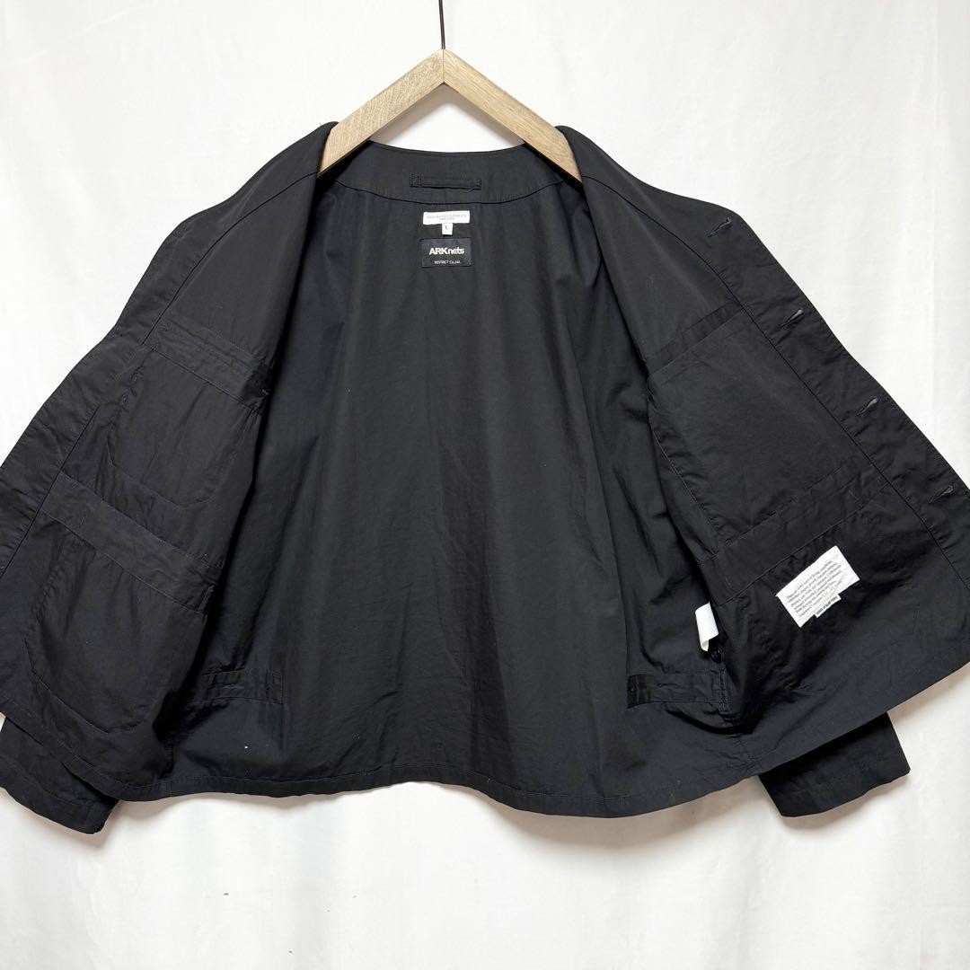 Engineered Garments L Size Custom Collarless Card… - image 10