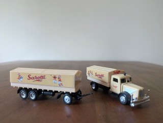 Sarotti Lastwagen H0 1:87 LKW Werbetruck Modelleisenbahn