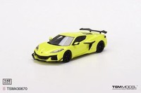 Chevrolet Corvette Z06 2023 Beschleunigen Gelb 1:43 MaßStab TSM430670