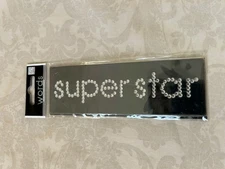 Me & My Big Ideas Words Stickers Super Star Rhinestones New in Package