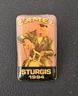 Vintage 1994 CAMEL Cigarettes STURGIS Motorcycle Rally HAT VEST JACKET PIN  — photo 2