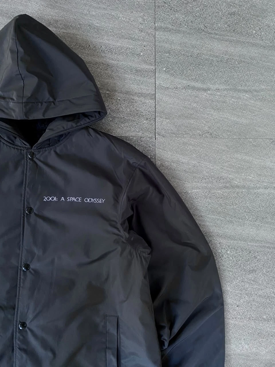 Undercover Stanley Kubrick a Space Odyssey Fur Lined Coach Jacket image 2