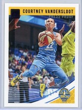 2019 Panini Donruss WNBA 20 Courtney Vandersloot Purple Press Proof 11/99