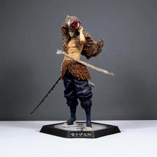 12" Inosuke Figure, Demon Slayer Anime PVC Model Toy Standing Pose Collectible