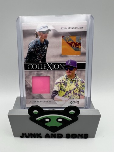 Brixton Collexions Kona and Colton Montgomery Plastic /10 Disc Golf Card RARE