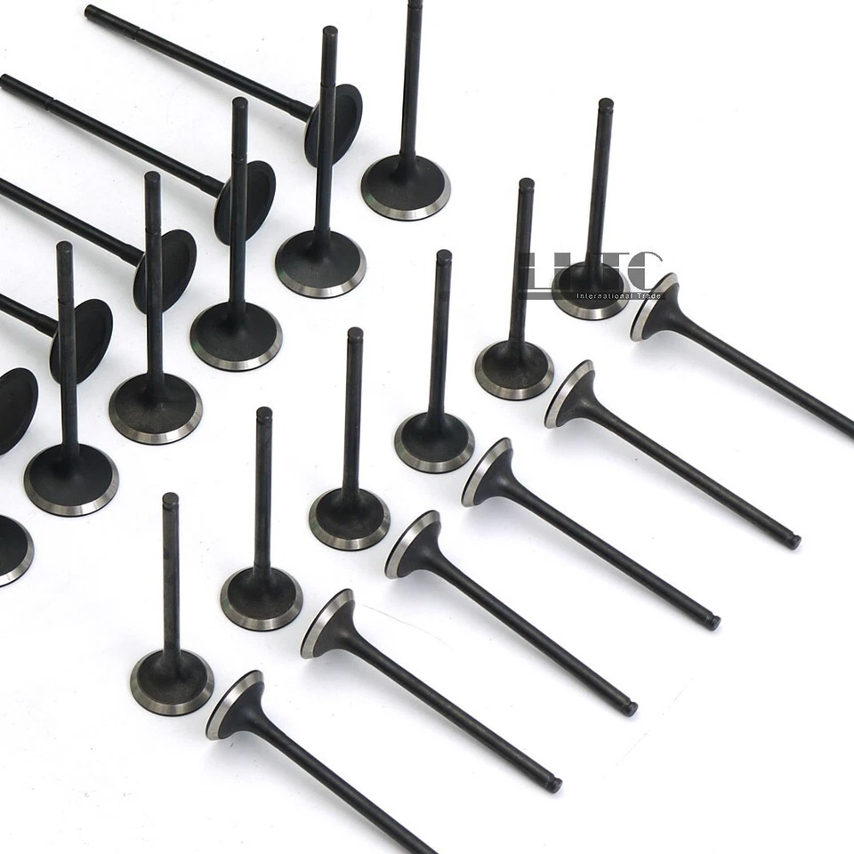 Válvulas de árbol de levas de entrada y salida para Volvo S60 S80 V60 V70 XC60 3.0 T6 L6 B6304T Foto 2 de 3