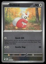 Delibird 105/132 - Mega Evolution - Reverse Holo Common NM