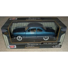 Motor Max American Classics Premium Die Cast Collection 1949 Ford Coupe Blue NIB