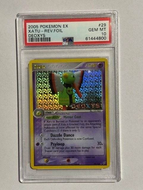 Pokémon TCG Professional Sports Authenticator (PSA) EX Deoxys