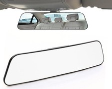 11.8 Panoramic Clip-On Wide Angle Rearview Mirror to Reduce Clear Upgraded