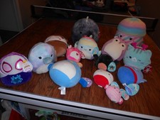 NEW with tags Lot of 14 Squishmallows Disney Marvel