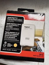 Legrand On-Q DA2304-V1 Gigabit 4-Port Powerline Network Adapter NEW