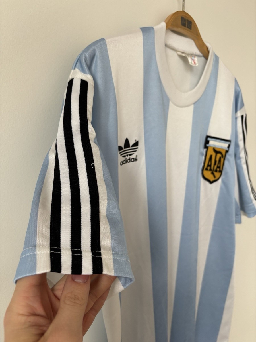 Vintage Adidas Argentina 1990/91 Soccer Jersey Football UEFA