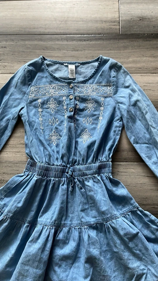 Guess Kids девочки размер M Jean платье - Изображение 3 из 4