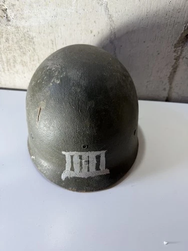 US Military Issue WW2 Era Korea Era Vietnam Era M1 Helmet Steel Pot Liner