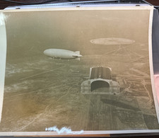 ZR-3  (USS Los Angeles) Arriving  Lakehurst Naval Air Station From Germany