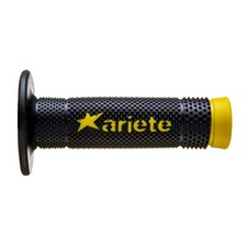 Guidon diamètre 22; 24mm longueur 115mm Offroad couleur noir - jaune (2 pces.)