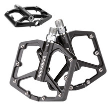 ROCKBROS Fahrradpedale Rennrad Pedale Alu Platform Pedale Leicht Antirutsch MTB
