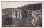 Old postcard - Luxembourg - General view of the Seven Gorges