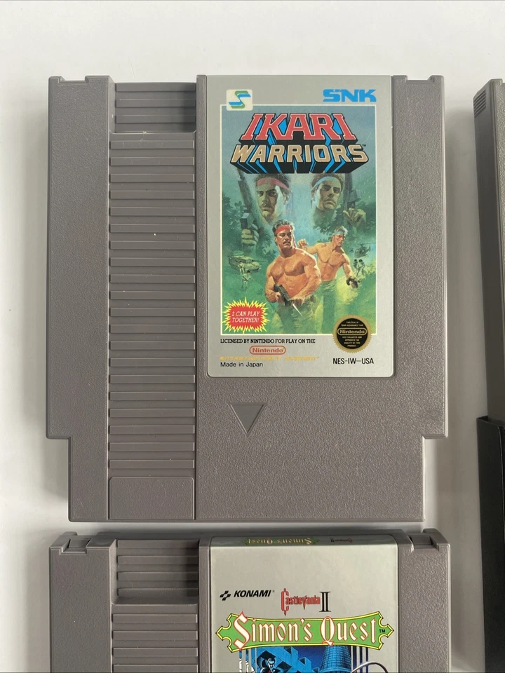 Paquete de juego cartucho Nintendo NES, Ikari Warriors, Super Mario Bros 3, etc. Foto 4 de 4
