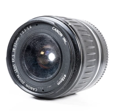 Canon EF-S 18-55mm f/3.5-5.6 Zoom Lens - Image 1 of 2
