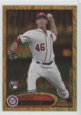 2012 Topps Gold Sparkle Tommy Milone Tom Milone #40 uk2