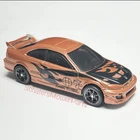 2007 Hot Wheels Gift Card Series 2001 Honda Civic Si Orange Walmart Exclusive