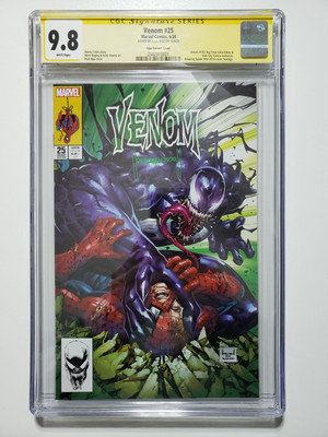 Venom #25 Kael Ngu Exclusive Signed CGC 9.8 SS Key   McFarlane Homage Variant