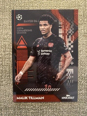 2025/26 Topps Knockout UCC - Malik Tillman - Bayer 04 Leverkusen