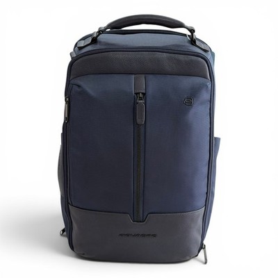 PIQUADRO Herren Rucksack Backpack Leder with computer made in italy notebook