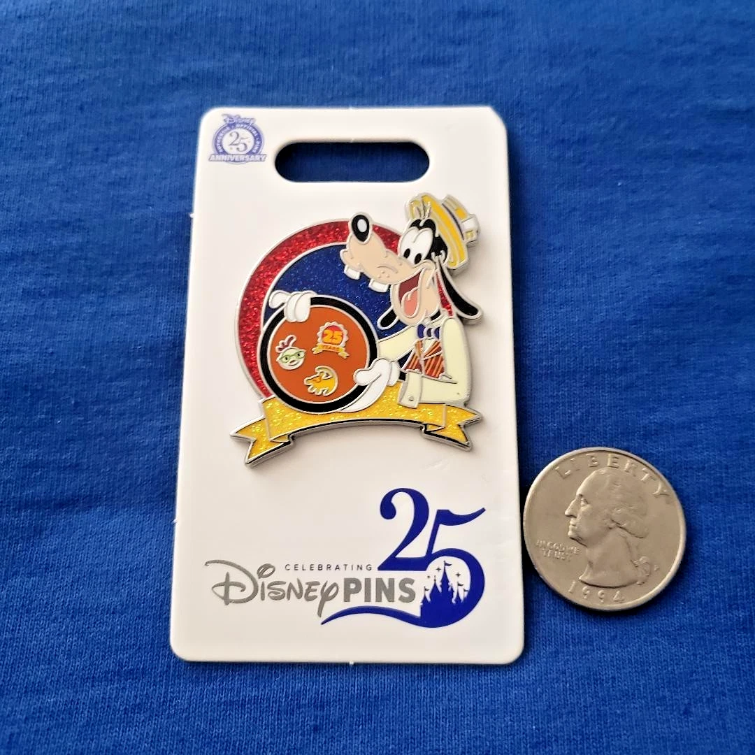 Disney Parks 2025 Celebrating 25 Years of Pin Trading Goofy Pin