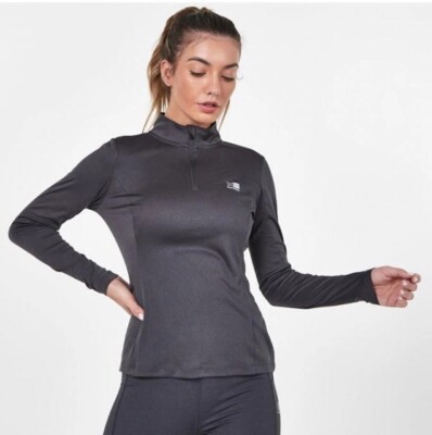 Karrimor Xlite Running Top Karrimor Long Sleeve 1/4 Zip Run Top