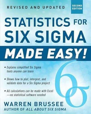 Statistics for Six Sigma Made Easy!: Second Edition Brussee, Warren Buch