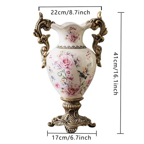 Tall Floor Modern Vase,Large Ceramic Flower Vases for Shelf Home Decor,Creati... - Picture 3 of 8