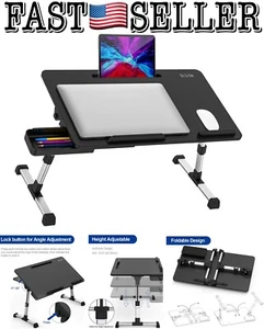 LT06 Pro Grand plateau de bureau portable pliable et réglable Table d'accueil debout