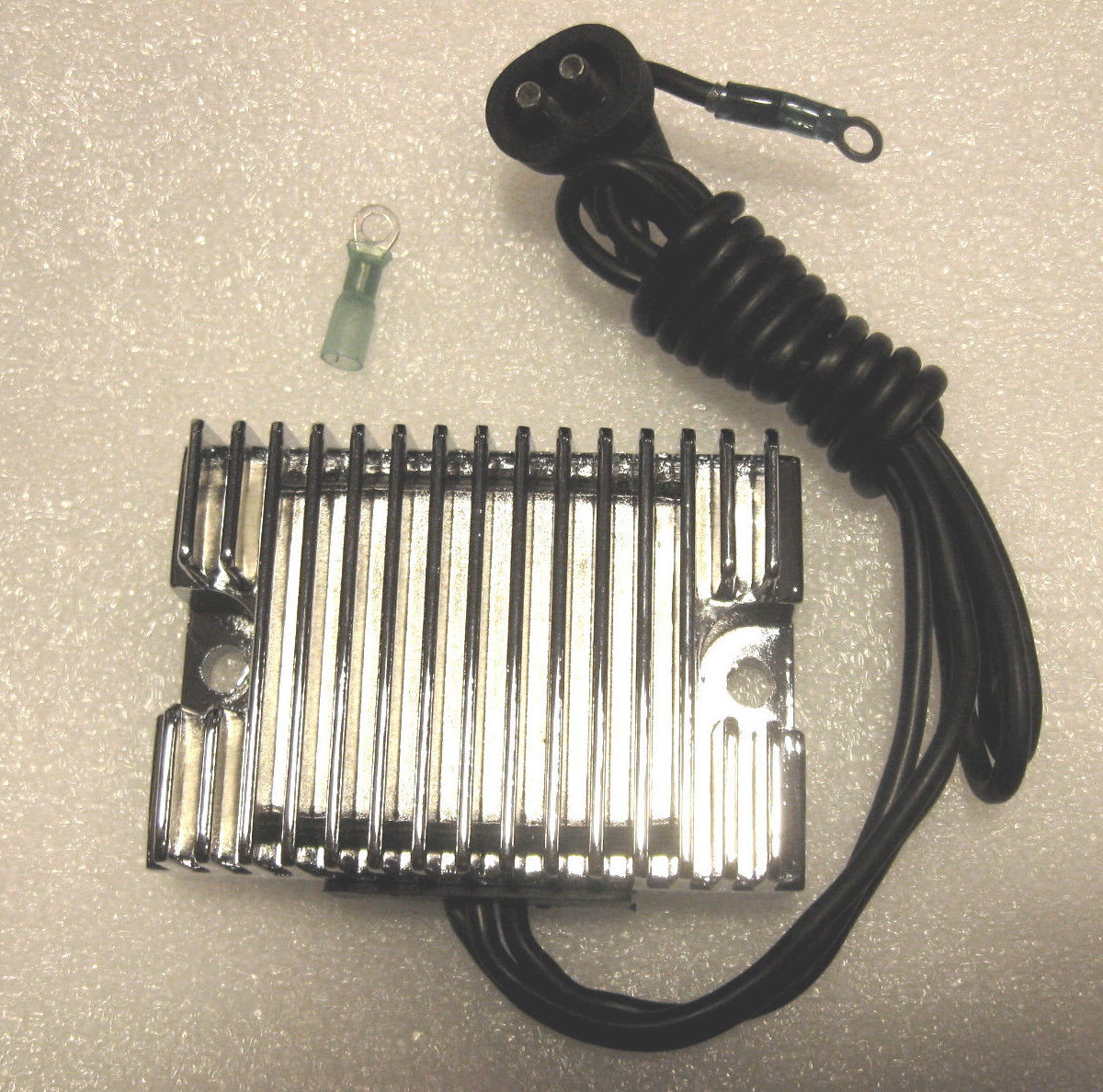 32 Amp Chrome Voltage Regulator For Harley Softail/Big Twin Evo (1989-1999) - KCINT