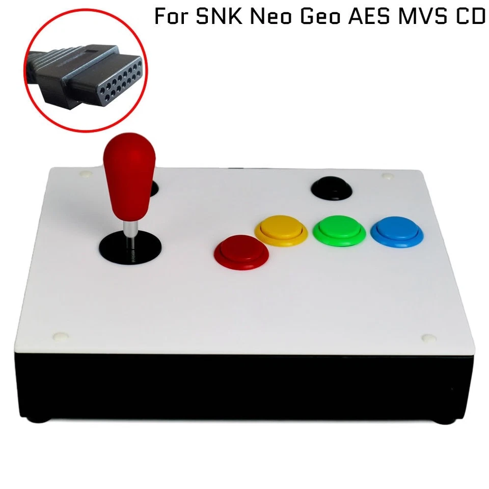 FightBox R2 Arcade Fight Stick Game Controller for SNK Neo Geo AES MVS CD - Image 3 of 4
