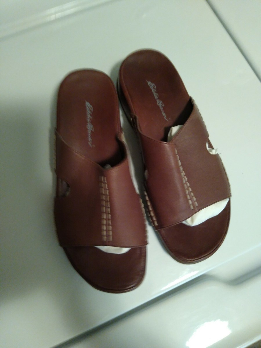 Eddie Bauer Sandals Brown Sz 6 Leather Upper | eBay display picture 1