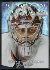 2020-21 SkyBox Metal Universe: Intimidation Nation #IN-25 Semyon Varlamov